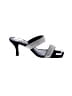 Vince Camuto 100% Leather Silver Sandals Size 6 1/2 - photo 1