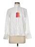 Vilagallo 100% Cotton Color Block White Long Sleeve Blouse Size EU (FR) 38 / US 6 - photo 1