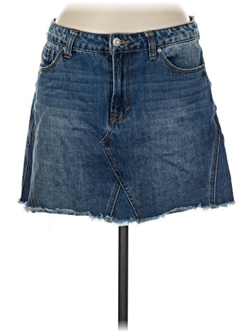 Kensie Denim Skirt (view 1)