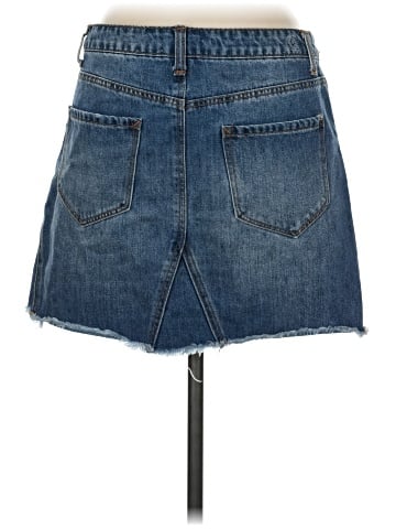 Kensie Denim Skirt (view 2)