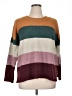SO Color Block Brown Pullover Sweater Size XL - photo 1