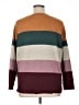 SO Color Block Brown Pullover Sweater Size XL - photo 2