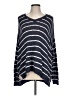 Madewell Stripes Blue Pullover Sweater Size L - photo 1
