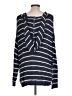 Madewell Stripes Blue Pullover Sweater Size L - photo 2