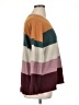 SO Color Block Brown Pullover Sweater Size XL - photo 4