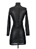 Motel 100% Polyester Metallic Black Cocktail Dress Size XS - photo 2