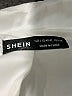 Shein 100% Polyester White Coat Size L - photo 6