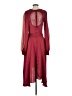 Roksanda 100% Polyester Burgundy Casual Dress Size S - photo 2