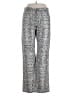 Old Navy 100% Polyester Animal Print Silver Casual Pants Size L (estimated) - photo 1