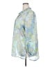 Susan Graver 100% Polyester Paisley Blue 3/4 Sleeve Blouse Size 2X - photo 5