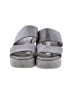 J/Slides 100% Leather Gray Wedges Size 10 - photo 2