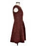 AB Studio Animal Print Brown Casual Dress Size 8 - photo 4