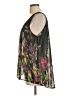 Apostrophe 100% Polyester Black Sleeveless Blouse Size L - photo 5