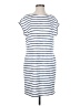 Bobeau Stripes White Casual Dress Size S - photo 1