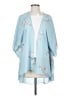 I. Joah 100% Polyester Blue Kimono Size S - photo 1