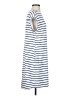 Bobeau Stripes White Casual Dress Size S - photo 4