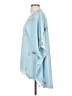 I. Joah 100% Polyester Blue Kimono Size S - photo 5