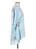 I. Joah 100% Polyester Blue Kimono Size S - photo 4