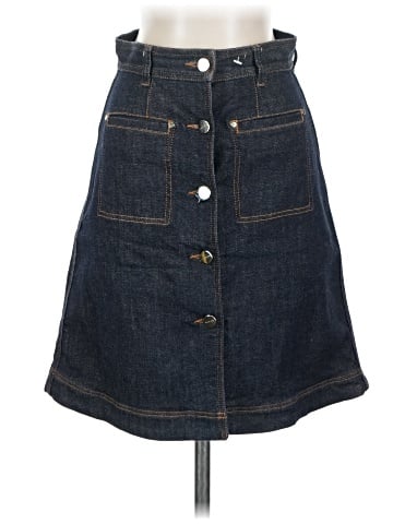 Carven Denim Skirt (view 1)