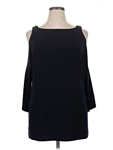 Travelers by Chico's 3/4 Sleeve T-Shirt (view 1)