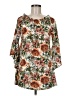 Win Win Orange 3/4 Sleeve Blouse Size M - photo 1