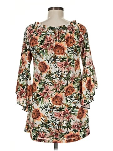 Win Win 3/4 Sleeve Blouse (view 2)