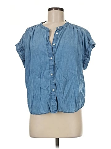 Gap Short Sleeve Blouse (view 1)
