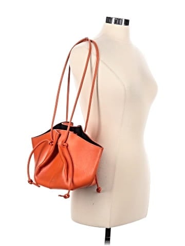 Yuzefi Leather Bucket Bag (view 2)