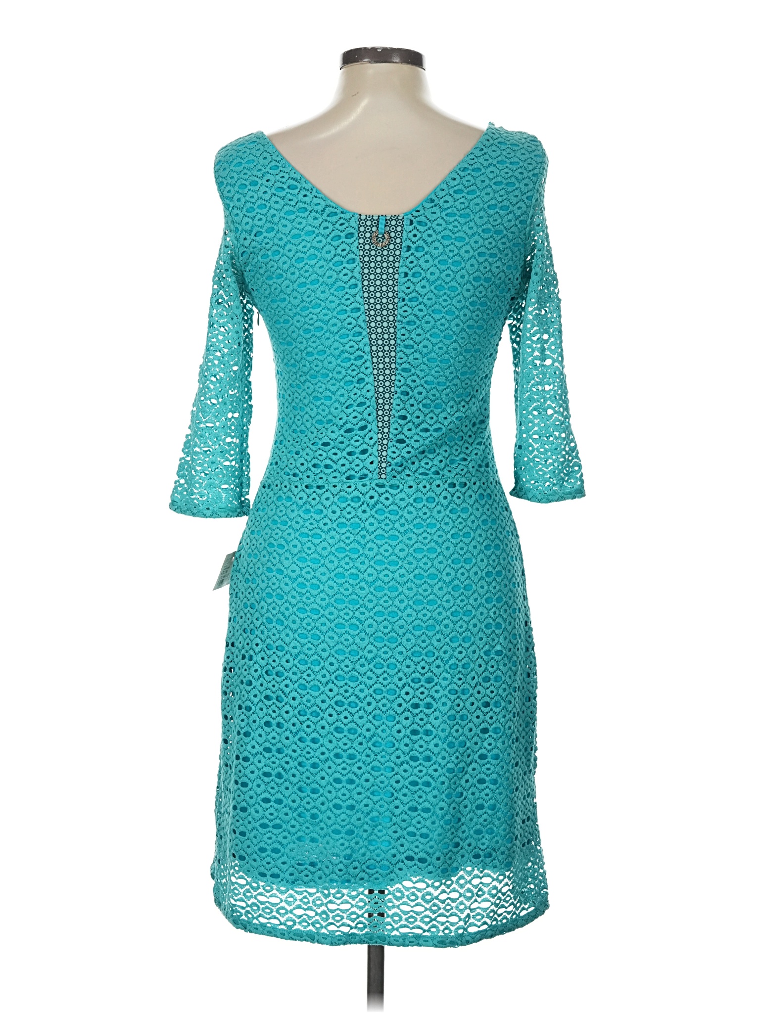 save the queen blue dress Save the Queen Printed Dress Size M