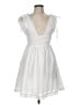 Shein 100% Polyester White Cocktail Dress Size M - photo 1