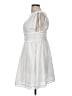 Shein 100% Polyester White Cocktail Dress Size M - photo 5