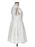 Shein 100% Polyester White Cocktail Dress Size M - photo 4