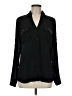 Express Black Long Sleeve Polo Size M - photo 1