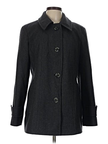 London Fog Wool Coat (view 1)