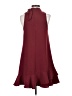 Likely 100% Polyester Solid Burgundy Cocktail Dress Size S - photo 2
