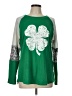 Unbranded Green Long Sleeve T-Shirt Size L - photo 1
