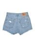 Levi's 100% Cotton Hearts Blue Denim Shorts Size 26 waist - photo 2