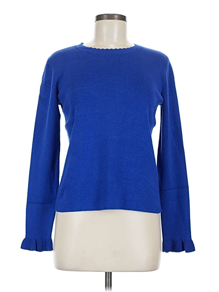 Pre-owned Halogen Pullover Sweater In Blue