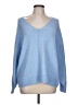 Vince Camuto Blue Pullover Sweater Size L - photo 1