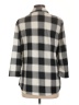 Eden & Olivia Plaid Gray 3/4 Sleeve Blouse Size L - photo 2