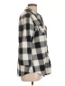 Eden & Olivia Plaid Gray 3/4 Sleeve Blouse Size L - photo 4