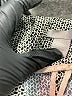 H&M 100% Polyester Polka Dots Gray Shorts Size 6 - photo 3