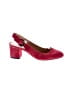 Talbots Color Block Red Heels Size 8 1/2 - photo 1