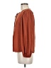 Universal Thread 100% Rayon Orange 3/4 Sleeve Blouse Size M - photo 5
