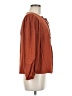 Universal Thread 100% Rayon Orange 3/4 Sleeve Blouse Size M - photo 4