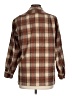 Pendleton Plaid Brown Long Sleeve Button-Down Shirt Size L - photo 2