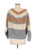 ee:some 100% Acrylic Color Block Gray Pullover Sweater Size Med - Lg - photo 2