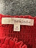 Rewind Solid Burgundy Jumpsuit Size M - photo 4
