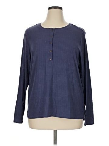 G.H. Bass & Co. Long Sleeve Henley (view 1)
