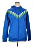 Adidas 100% Polyester Blue Zip Up Hoodie Size XL - photo 1